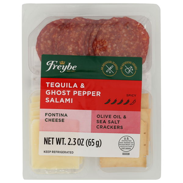 Freybe Tray Salami Fontina Crckers