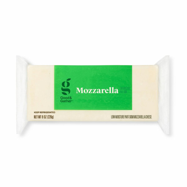Good & Gather Mozzarella Low-moisture Part-skim Cheese