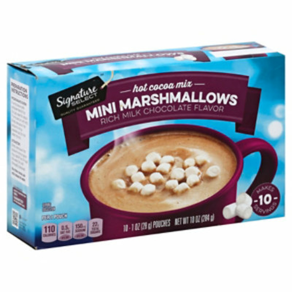 Safeway SIGNATURE SELECTS Hot Cocoa Mix, with Mini Marshmallows, Rich