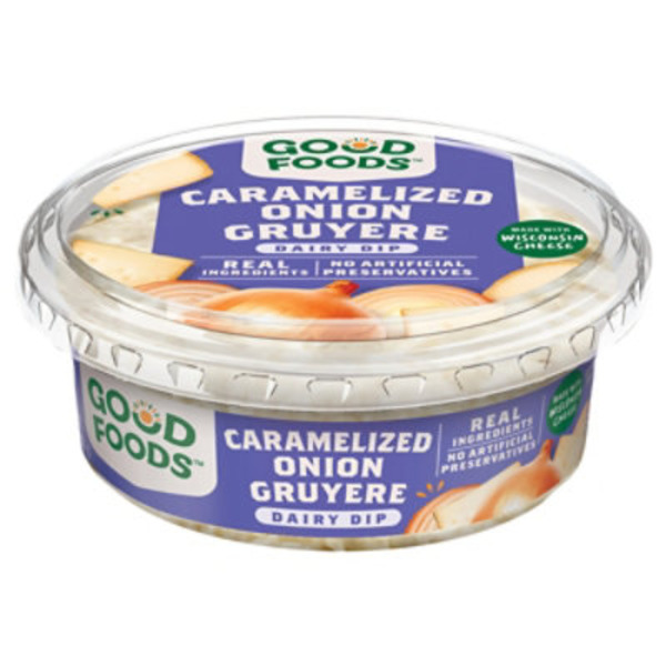 Good Foods Caramelized Onion & Gruyere Dairy Dip