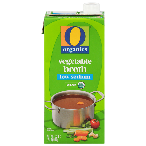 O Organics Vegetable Broth, Low Sodium