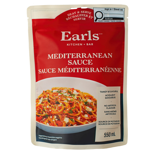 Earl's Mediterranean Sauce 2 x 550 ml