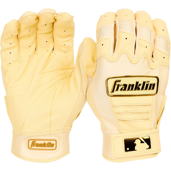 Franklin Adult CFX Pro Batting Gloves, L - Vanilla