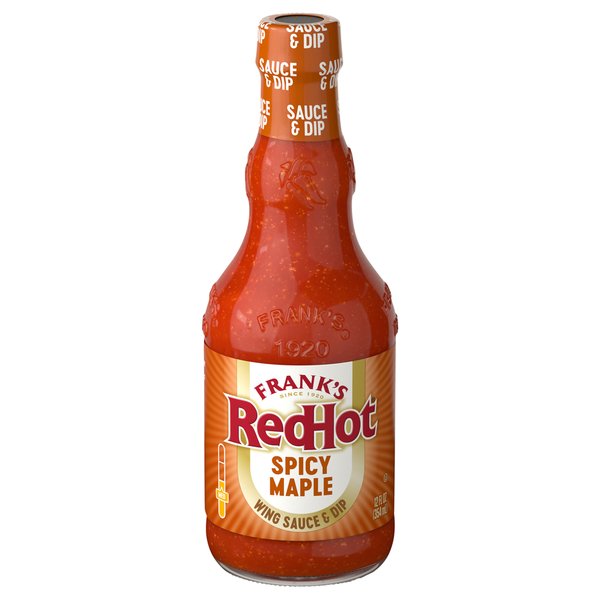 FRANK'S REDHOT Spicy Maple Wings Sauce