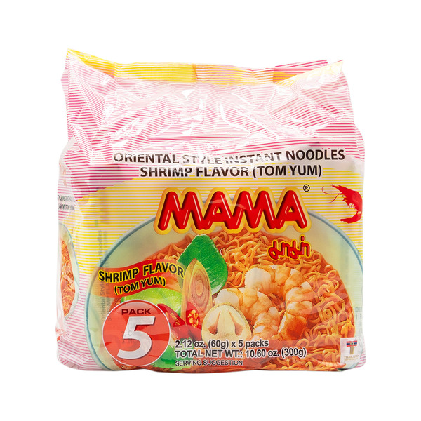 Mama Shrimp Flavor Tom Yum Oriental Style Instant Noodles Same-Day