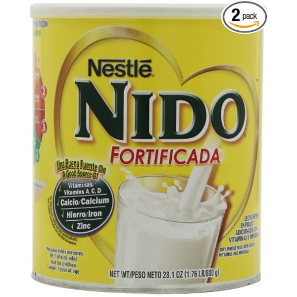 Nido - Dry Whole Milk - 800 Gr