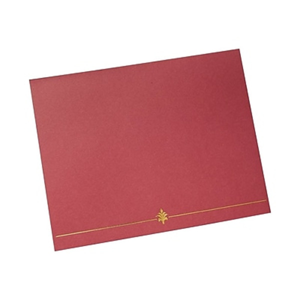 Gartner Studios 60894 Red Gold Certificate Document Holders
