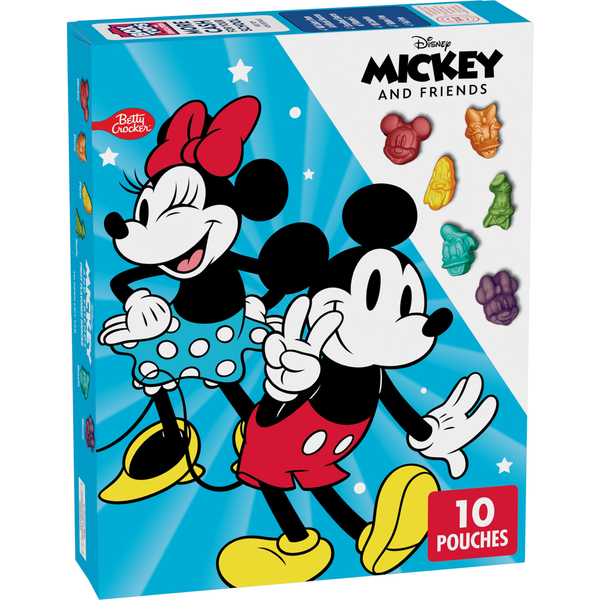 Betty Crocker Disney Mickey and Friends Gluten Free Fruit Flavored