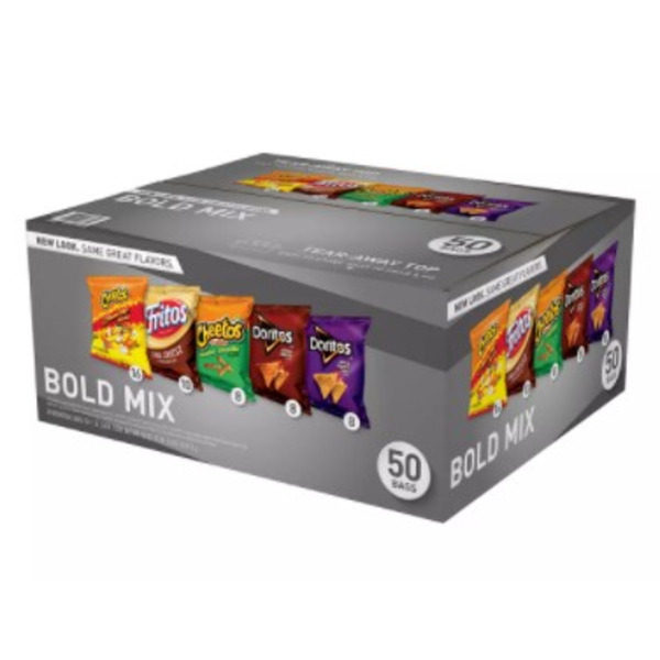 Frito-Lay Bold Mix Variety Pack, 50 Ct