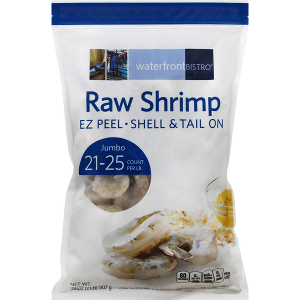 Waterfront Bistro Shrimp, Raw, Jumbo