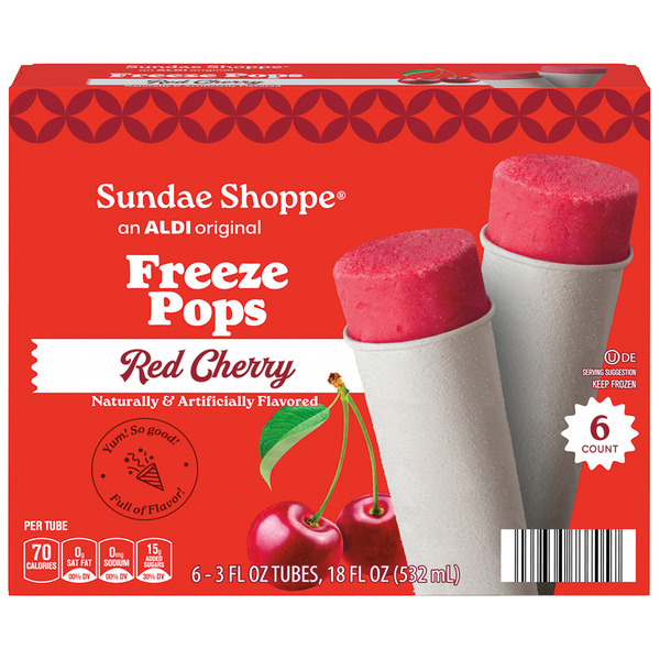 Sundae Shoppe Icy Freeze Tube, Red Cherry Same-Day Delivery or