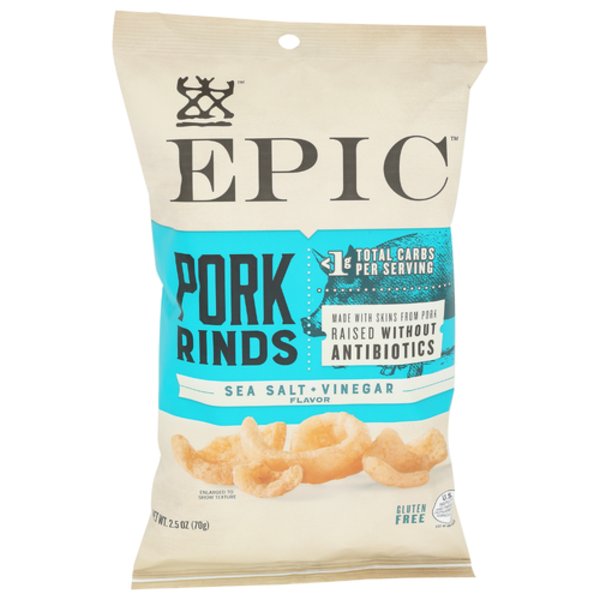 Epic Sea Salt & Vinegar Pork Rinds