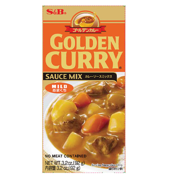 S&B Golden Curry Sauce Mix Mild
