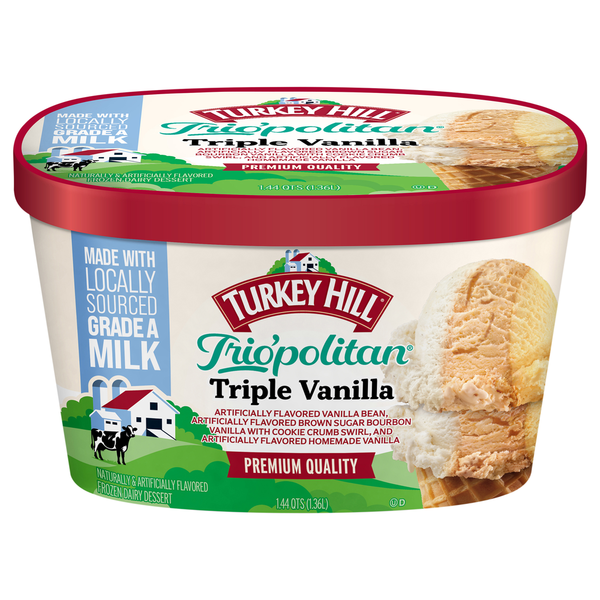 turkey hill juul price Turkey Hill Trio'politan Triple Vanilla Frozen Dairy Dessert