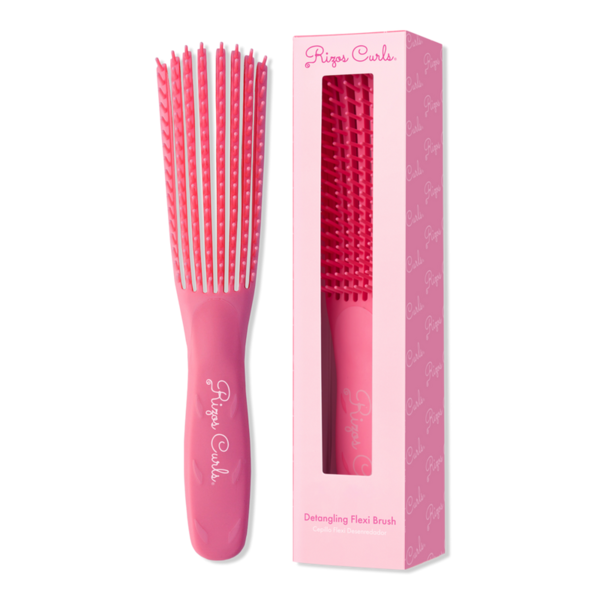 Rizos Curls Pink Detangling Flexi Brush