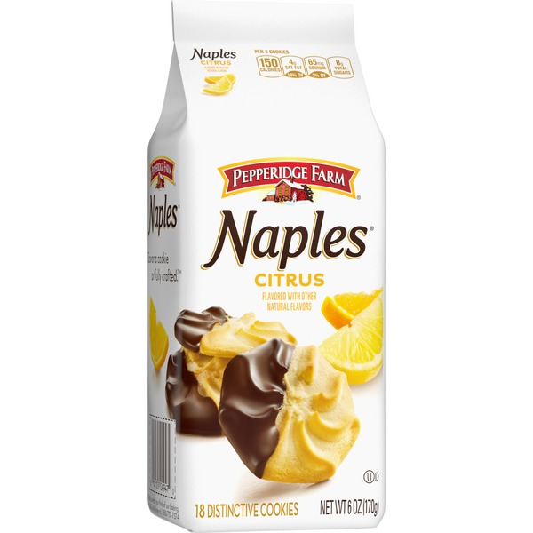 Pepperidge Farm® Naples™ Citrus Chocolate Dipped Cookies Same-Day