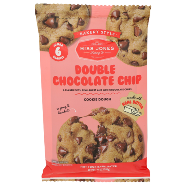 Miss Jones Baking Co Jumbo Double Chocolate Chip Cookie Dough