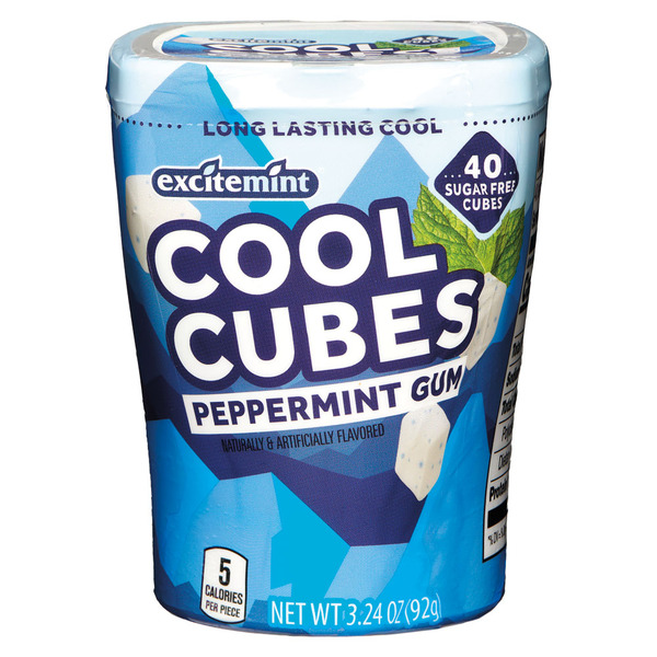 くみ Excitemint Peppermint Cube Gum Same-Day Delivery or Pickup | ALDI