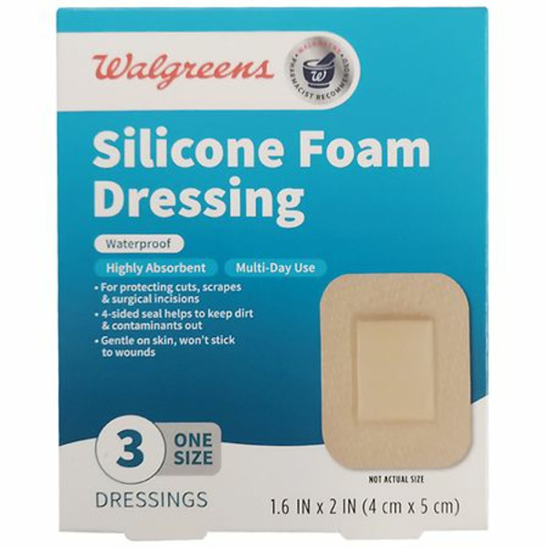 Walgreens Walgreens Silicone Foam Dressing SameDay Delivery Instacart