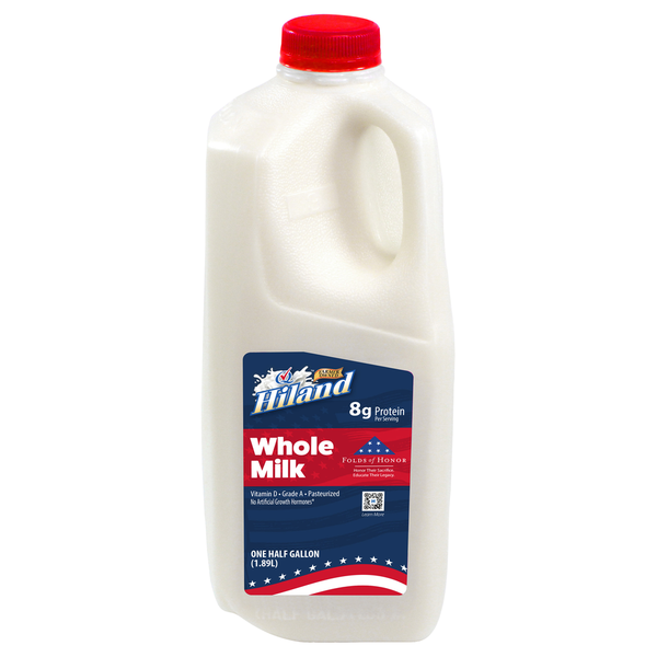 Hiland Dairy Whole Milk Same-Day Delivery | Brookshire's