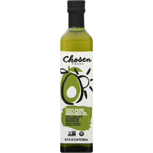 Chosen Foods Avocado Oil, 100 Pure (16.9 oz) Instacart