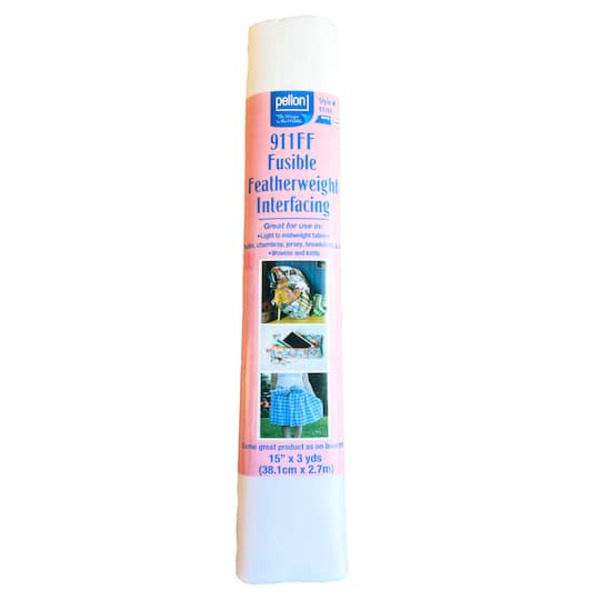 Pellon Polyester 911F Featherweight Fusible Packaged Stabilizer