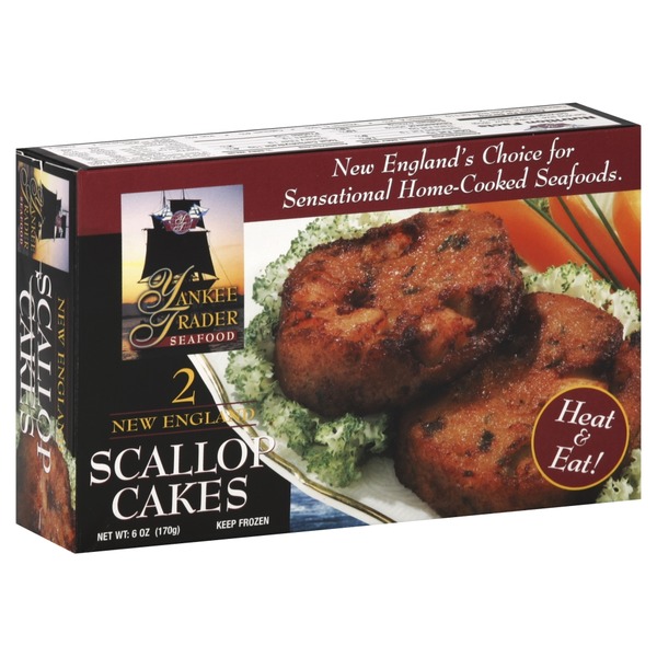 yankee trader seafood new england style scallop cakes 6 oz from scallop price