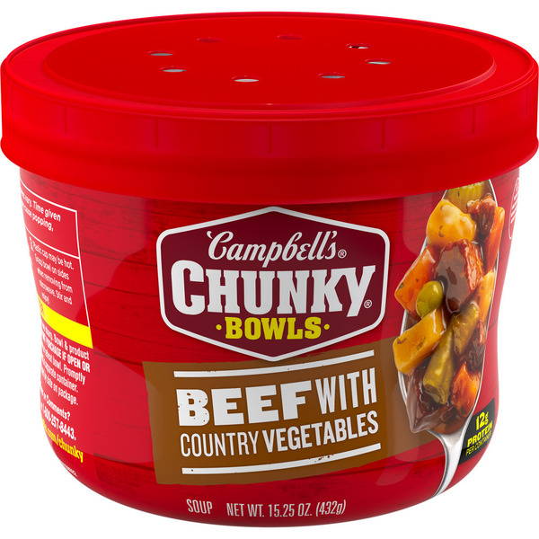 Campbell's Beef Soup with Country Vegetables