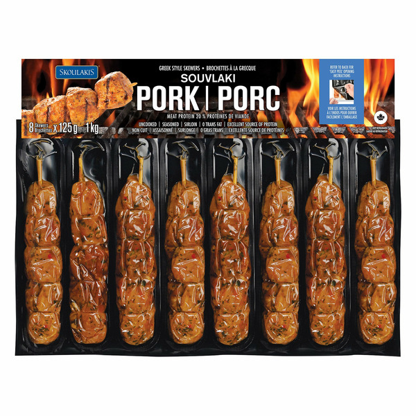 PORK SOUVLKI