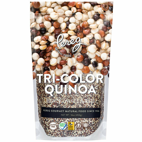 Pereg Natural Foods Tri-Color Quinoa, Gluten-Free, Non-GMO, Whole Grain, Kosher