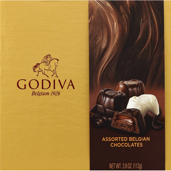 Godiva Chocolatier Chocolates Assorted Belgian (each) Instacart