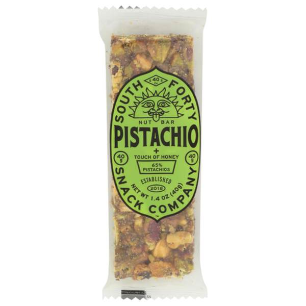 South Forty Snacks Pistachio + Touch Of Honey Nut Bar Same-Day