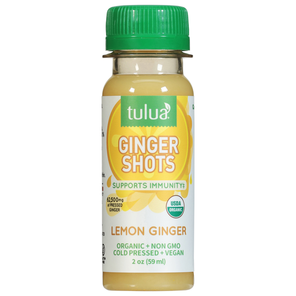 Ginger Shots, Lemon Ginger