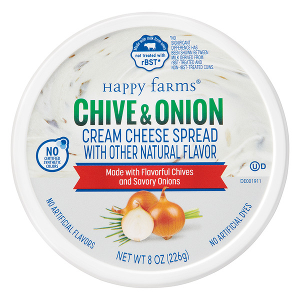 Happy Farms Onion & Chive Soft Spread Cream Cheese Same-Day
