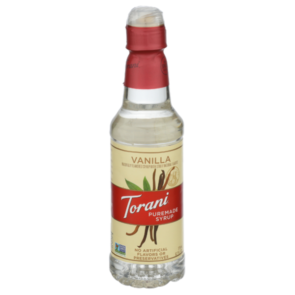Torani Vanilla Puremade Syrup Same-Day Delivery or Pickup