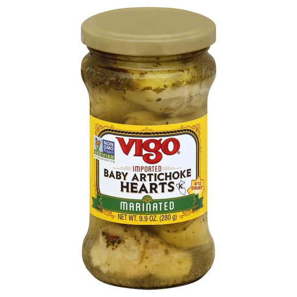 Vigo Baby Artichoke Hearts, Marinated, Jar (9.9 oz) Instacart