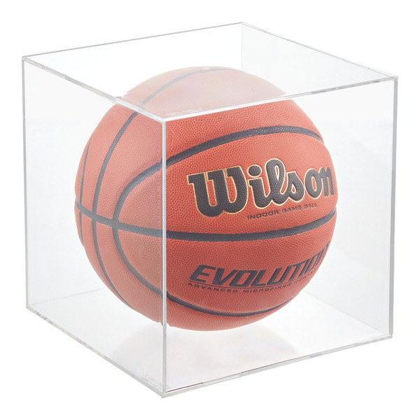 Ball Qube Basketball & Soccer Display Cube - 9-3/4" x 9-3/4"