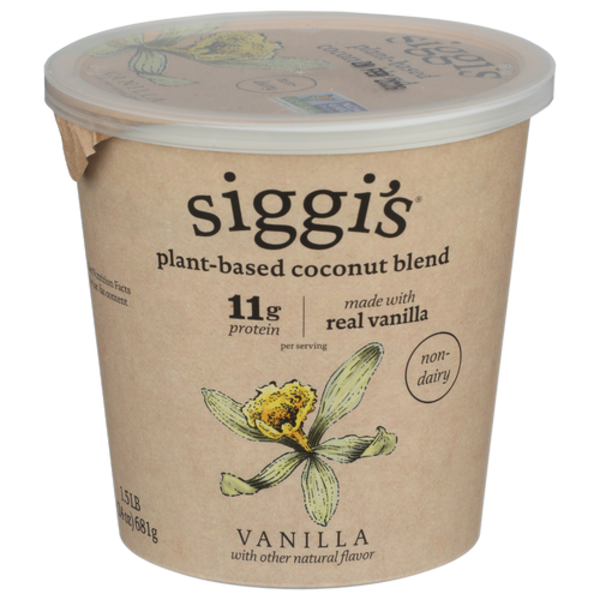 Siggi's Vanilla Plant-Based Coconut Blend Yogurt Alternative