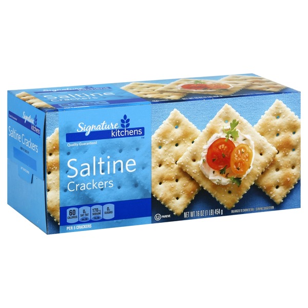 Signature Kitchens Crackers, Saltine (16 oz) from Safeway Instacart