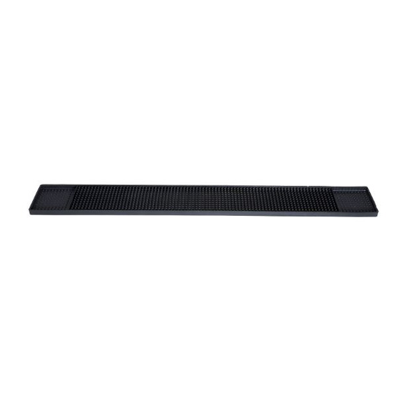 Winco - Rubber Black Bar Mat 23x3"