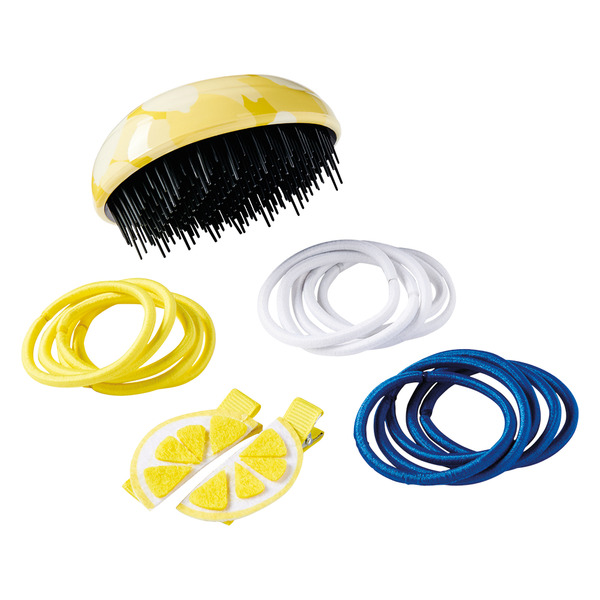 ALDI Visage Brush, Hair Elastics & Alligator Clip Set Same-Day Delivery