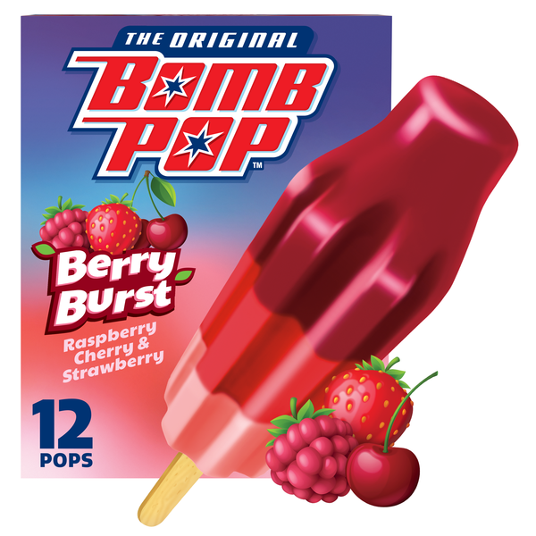 Bomb Pop Berry Burst Ice Pops Same-Day Delivery or Pickup | Cub