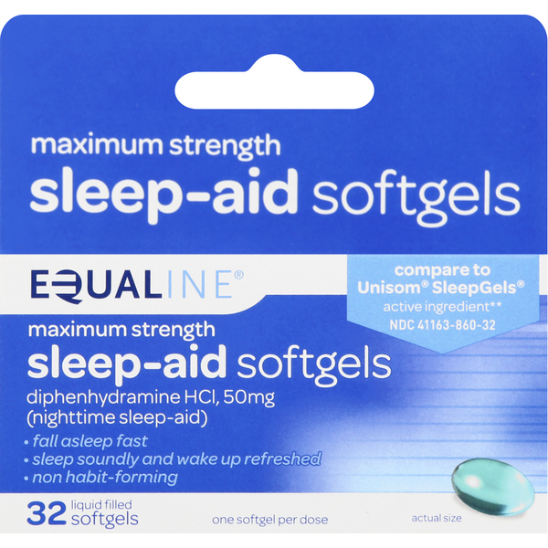 Unisom SleepGels Nighttime Sleep-Aid - Diphenhydramine HCI 50 Mg - 2 X 100 Ct (200 Total)
