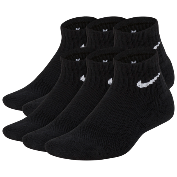 Nike Youth Performance Cushioned Training Quarter Socks – 6 Pack