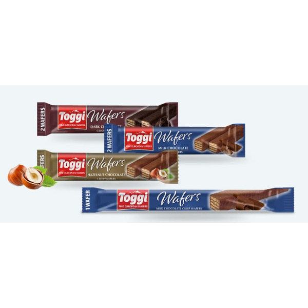 Toggi - Milk Chocolate Wafer - 0.88oz/24ct