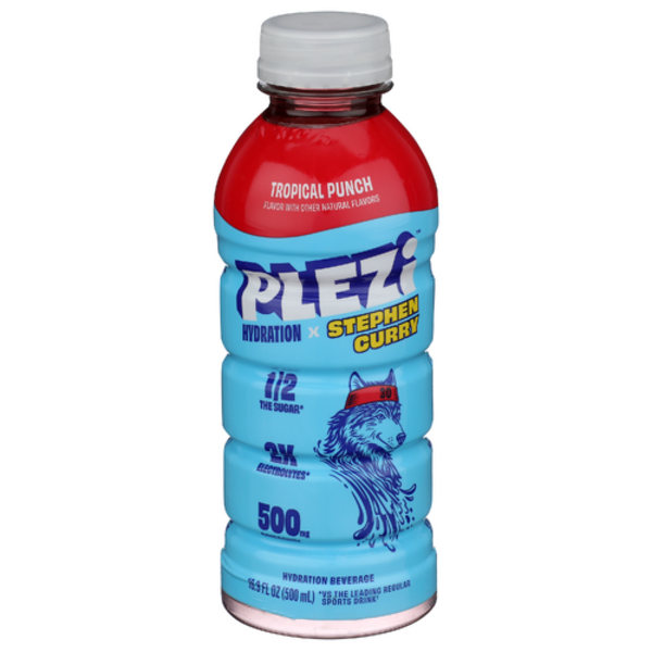 Plezi Tropical Punch Hydration Beverage Same-Day Delivery or