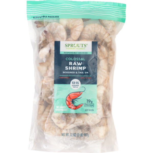 Sprouts 13/15 Count Previously Frozen EZ Peel Raw Shrimp Same-Day