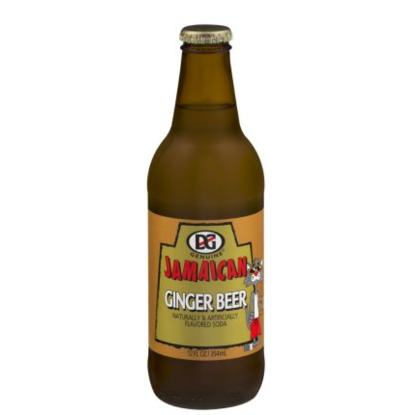 D&G Jamaican- Genuine Ginger Beer - 24/12 oz glass bottles