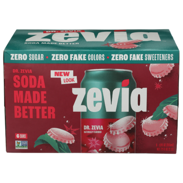 Zevia Dr. Zevia 6 Pack Same-Day Delivery or Pickup | Sprouts