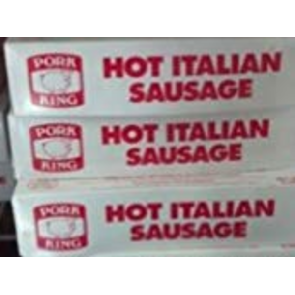 Pork King - Hot Italian Rope Sausage - 5 lbs
